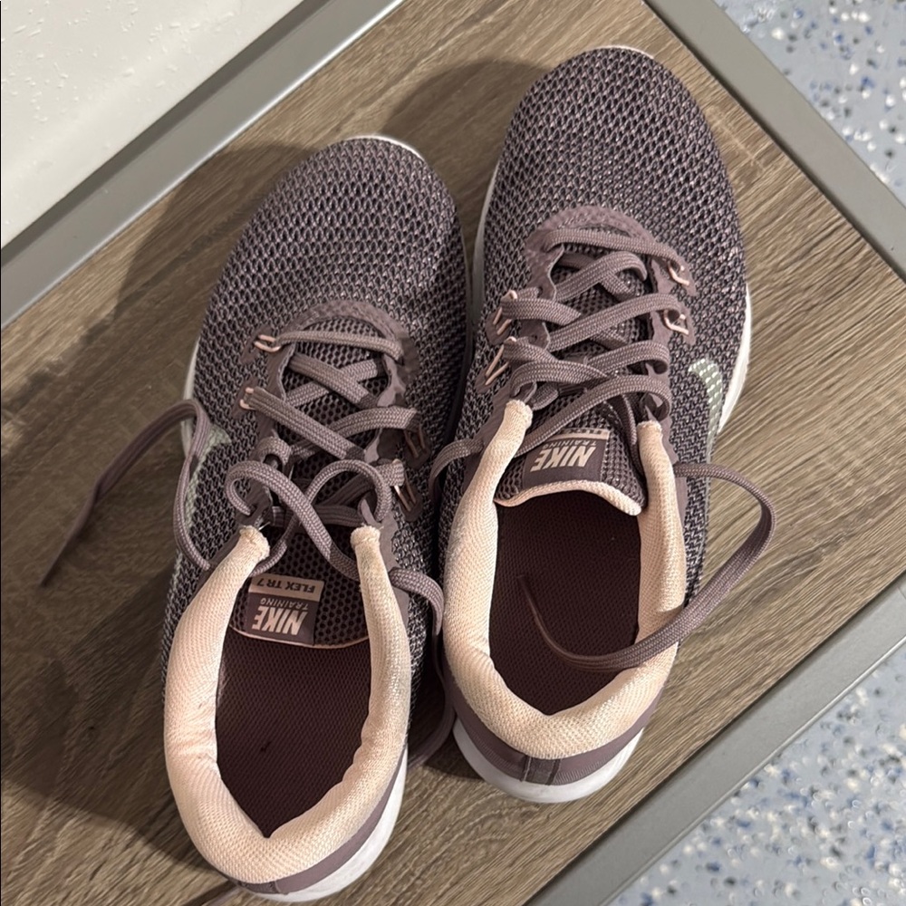 Nike Women's Running Shoes - Purple and Pink